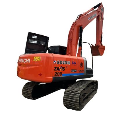 China High Work Efficiency Hitachi ZX200 Second-hand Excavator with Low Fuel Consumption for sale