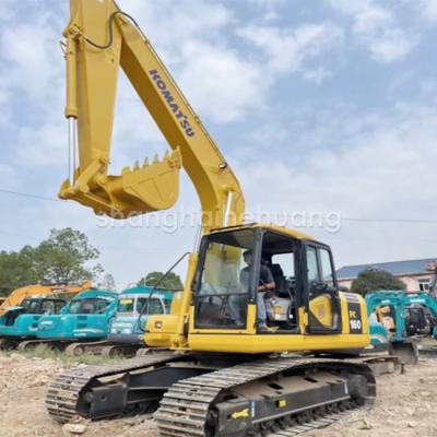 China 0.65m3 Second Hand Komatsu 160 Excavator With Cummins Engine And Original Color zu verkaufen