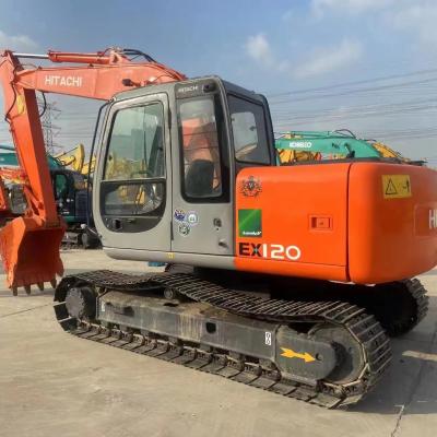 China 12T Second Hand EX120 Excavator 0-2000 Working Hours 60.4KW for sale