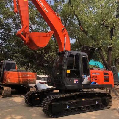 China 0.8m3 20T Used ZX200 Excavator ISUZU Engine 63KW zu verkaufen