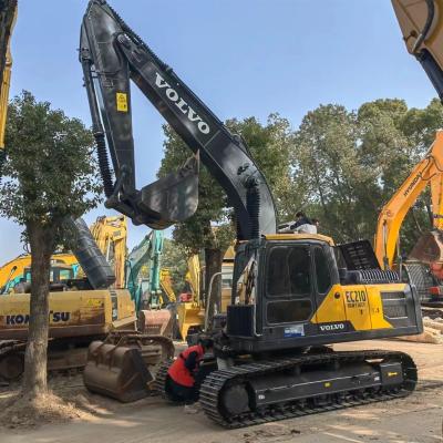 China Volvo 210 Excavador Hidráulico 21000KG Peso da Máquina E 107KW de Potência à venda