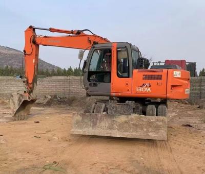 China Excelente estado ZX130 Excavadora usada con capacidad de 0.59m3 y 93KW de potencia en venta