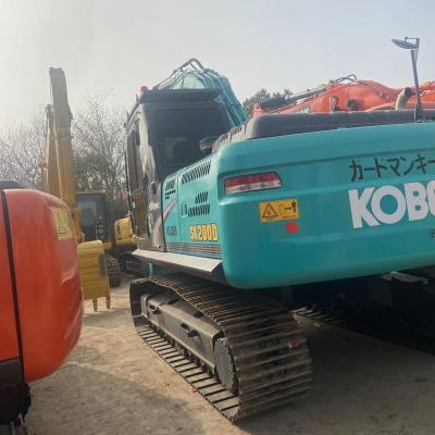 China Kobelco SK200 SK210 Crawler Excavator with 0.8m3 Bucket Capacity and 114KW Power for sale