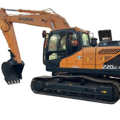 中国 Selling 90% of new and second-hand Hyundai 220 excavators, old excavators, and old hook machines at a low price 販売のため