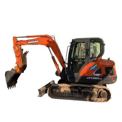 China 2020 DOOSAN DX60-9C Excavadora usada en muy buen estado con pocas horas de trabajo en venta