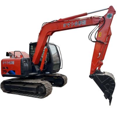 China Excellent Condition Hitachi Zx70 Excavator 7ton Second Hand with 0.3m3 Bucket Capacity zu verkaufen