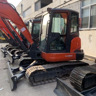 Cina KX165 Kubota escavatore macchine da costruzione di seconda mano 0,24m3 in vendita