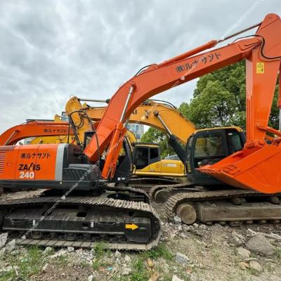 China Tall and Sturdy Arms High Precision Used Hitachi Excavator ZX240 for Safe Operation zu verkaufen