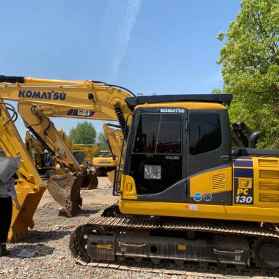 中国 66KW Second Hand Komatsu PC130 Excavator with Fuel-Saving System and Working System 販売のため