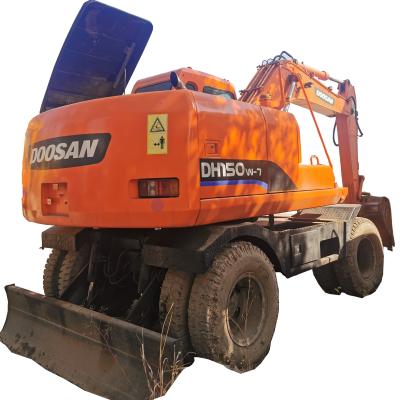 Chine Original Color Used Doosan Excavator DH150-7 Super Excavator for High Slope Efficiency à vendre