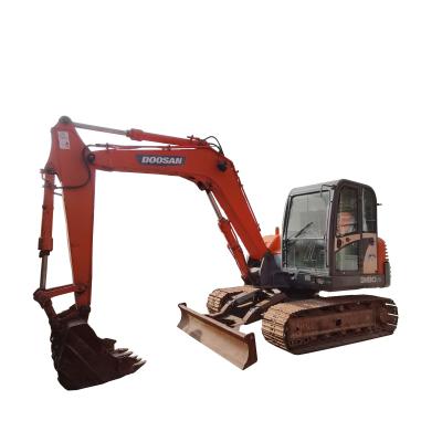 Chine Original Doosan Dh80-7 Dx75 Dx60 Dx55 Mini Excavator with 0.28m3 Bucket Capacity à vendre