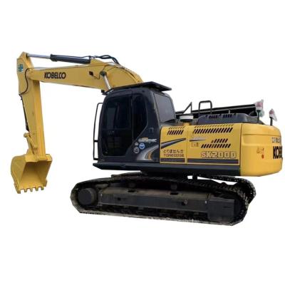 China Origin Hydraulic Valve Japan Made Used Kobelco SK200D Excavator For Construction Shovel for sale