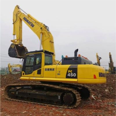 China Excavadora Komatsu PC450-8 450-7 Excavadora usada Excavadora hidráulica 45T Japão máquina pesada original à venda