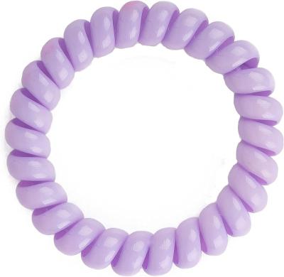 China Hair tie coil hair band, telephone wiring hair band - large hair band, suitable for women and girls for sale