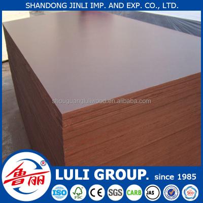 China Price waterproof 19mm 12mm plywood with wbp / interior phenolic / melamine bonded for sale