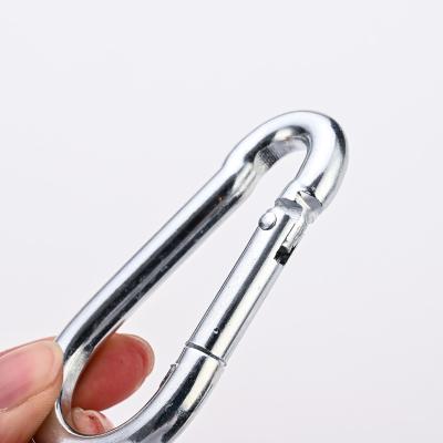 China Health Care Factory Direct Sales 10# Hardware Buckle 304 Spring Hook 316 Stainless Steel Mountaineering Buckle Hook Hanging Buckle for sale