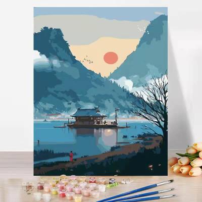 China 20*30 100% Canvas Canvas Blank Stretched Canvas For Oil Painting for sale