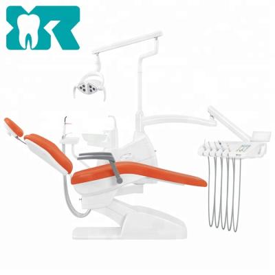 China Chair Coupling System Fashionable Floor Type Mainly Best Orange Dental Chair For Sale for sale