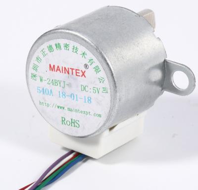 China Electrical Equipment Low Consumption 24BYJ28 Customized BYJ 5vdc Motor DC Gear Reducer Stepper Motors for sale