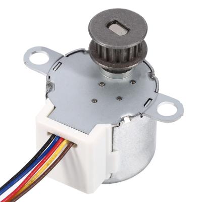 China Maintex 24byj28 2 Phase 24mm Gear Reducer Stepper Motor 24BYJ28-036 for sale