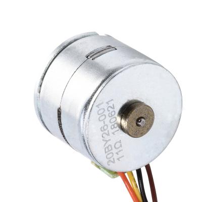 China Maintex factory price 20BY 3d stepper motor mini 20mm printer rb geared dual 12v step motor 20BY26-001 for sale