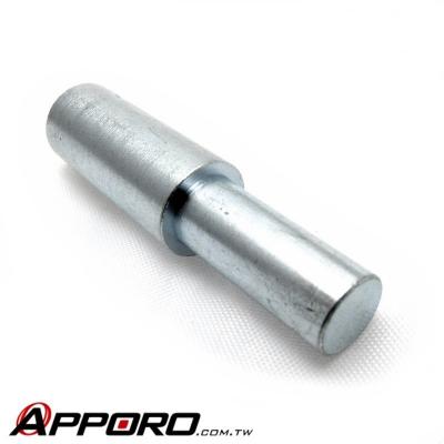 China Easy Cut AISI 12L14 APPORO CNC Lathe Part AISI 12L14 Namco Galvanized Steel Motorcross Spinning Hardened Spindle Brake Pin for sale