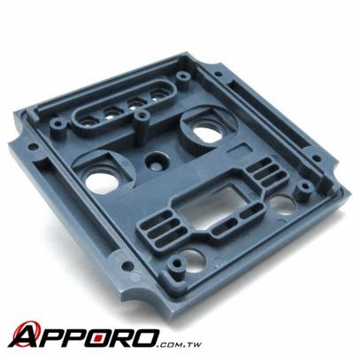 China ABS+PC Plastic Enclosure APPORO CNC Milling Machine Part ABS Plastic Electronic Box for sale