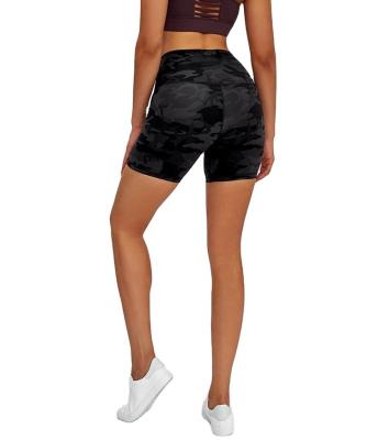 China Wear Anti-Wrinkle Active Logo Women Fitness Gym Clothing Biker Shorts High Jogger Custom Size Quick Dry Biker Shorts for sale