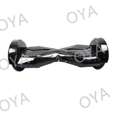 China 8 inch Black self balancing hoverboards 2 wheel electric scooter with Bluetooth Speaker and running LED lights for sale