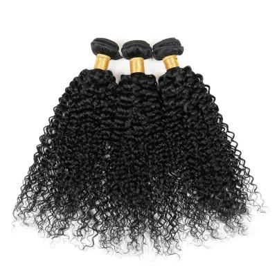 China Supplier Hot Sale Double Curl Curly Drawn Remy Human Hair Weave Bundles Peruvian Hair Bundles Raw Unprocessed Virgin Cambodian Hair Bundles for sale