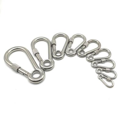 China Health care spring buckle with buckle style stainless steel grade customization wear resistance stainless steel material spring buckle for sale