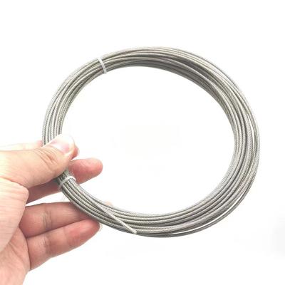 China High Quality Multi Application Steel Wire Rope Welded Steel Wire Plastic Coating Wear Resistant Plastic Coated Steel Wire Rope for sale