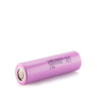 China Rechargeable E Cigarette High Capacity 18650 30Q 3000mAh Lithium Ion Battery Batteries for sale