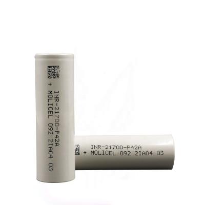 China machine tools; ecigs; Consumer electronics; Hot Selling Rechargeable LI-ION Battery 21700 Battery For MOLICELL P42A 4200MAH 3.7v for sale