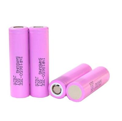 China Toys for Sam Sang 18650 lithium ion battery 35E 3.7v 10a 35E 3500mah battery cells for ebike with inr18650 35e battery for sale