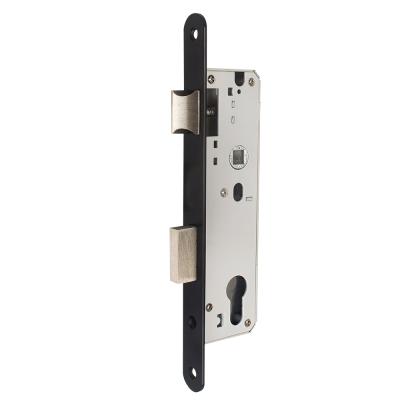 China Rose Golden High Security Door Lock Wooden Body Mortise Locks For Iron Doors for sale