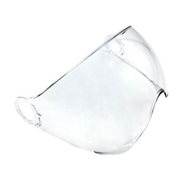 China New ComingMotorcycle Motorcycle Helmets Motocross Rain Anti Parts Plastic Thin Sun Visor With High Clear Helmet Sun Visor Price Very Low for sale