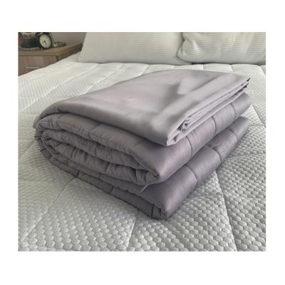 China Custom Made PORTABLE Unique Cheap Price Manufacture Cheap Price Unique Premium Tencel Weighted Blanket With Blanket For Adults And Kids for sale