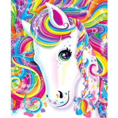 China wholesale CLASSIC DIY 5D Diamond Painting Unicorn Round Diy Crystal Diamond Painting for Modern DIY Diamond Painting Kit Art for sale