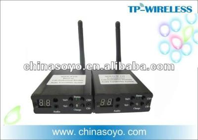 China 2.4 GHz Drinkable Wireless Audio Transceiver HDCD RF Audio Sound Efficient Music Stage System TP-WT02 for sale