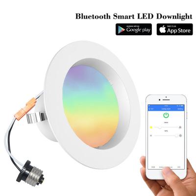 China Dimmable Bluetooth Led Downlights 134*125mm Energy - Saving And Efficient for sale