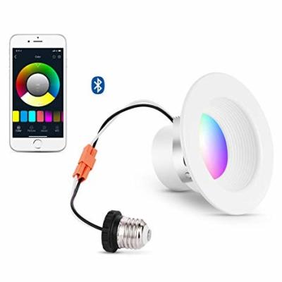 China Milieubescherming Bluetooth Geleide Downlights met Hoge Optische Efficiency Te koop