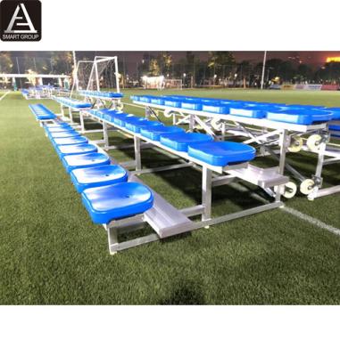 China Aluminum Alloy 6061-T6 Used Stadium Bleachers Aluminum Plank Bleachers Outdoor Portable Aluminum Seating for sale