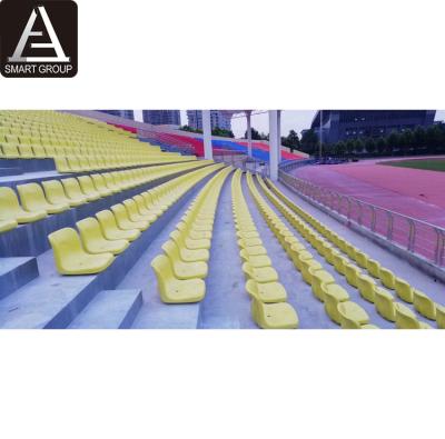 China Molded Indoor Or Outdoor Stadium Seat Colored Plastic Stadium Cushion / Shell For Stadium Seat for sale