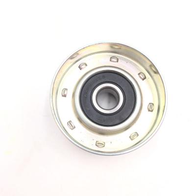 China Engine spare parts 96350550 GM Daewoo Chevrolet Optra steel belt tensioner pulley with OEM quality by factory for sale