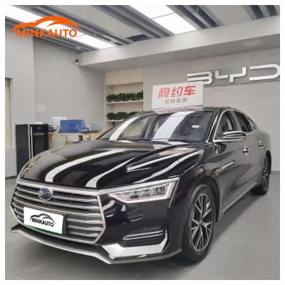 China Popular Electric Car BYD E9 Four Wheels Leather Electric Vehicles Made in China for sale