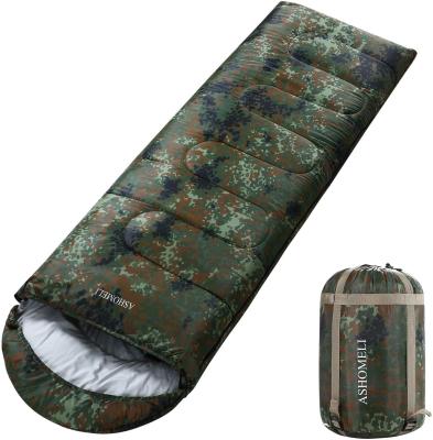 China Wholesale professional manufacturer camping sleeping bag outdoor bags waterproof with carry bag for sale