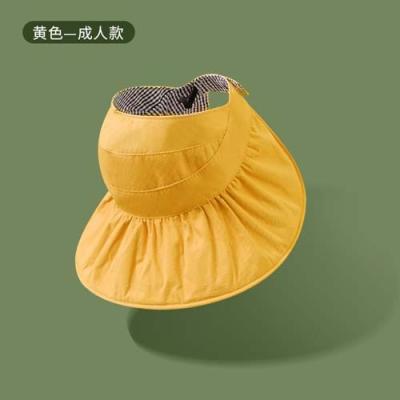 China 2021 New Summer New Summer Sun Visor Adjustable Cute Bucket Child Big Bucket Child Sun Visor Sun Visor Cute Empty Top Hat for sale