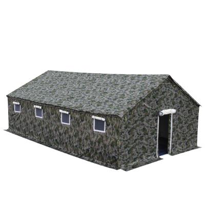 China Site Construction Tent Field Emergency Relief Tent Military Command Camouflage UV Resistant Outdoor Construction Tents for sale