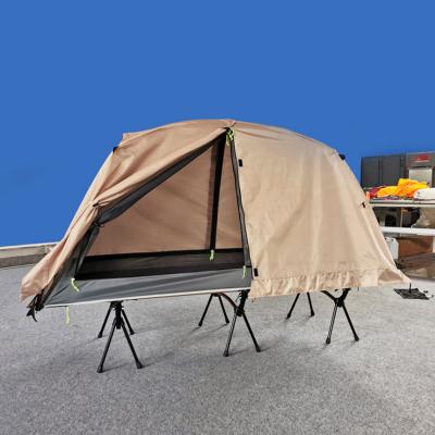 China Camouflage game Quzhou factory two rooms / field one hall outdoor camping tent 6-8 people double layer rain camping family tent for sale